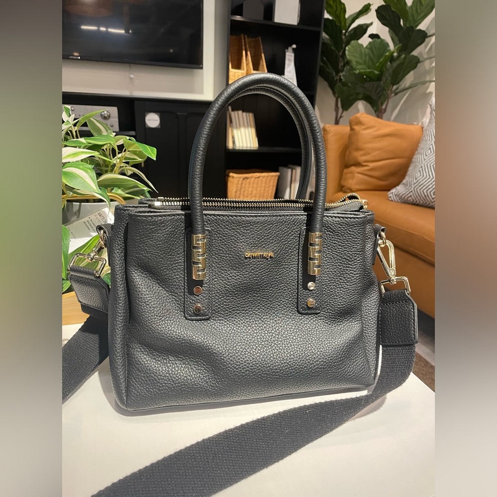 Real Cowhide Black Leather Materials